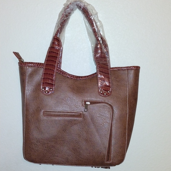 Western women's conceal carry purse and wallet set tote - Picture 8 of 10